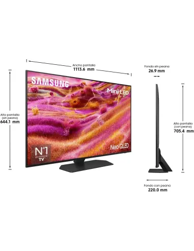 Televisor Samsung Neo QLED TQ43QN90FAT 43" 4K UHD Mini LED