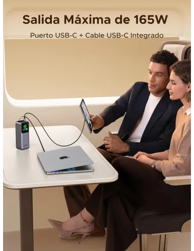 Power bank UGREEN 55987B Nexode 165W para portátil con USB-C