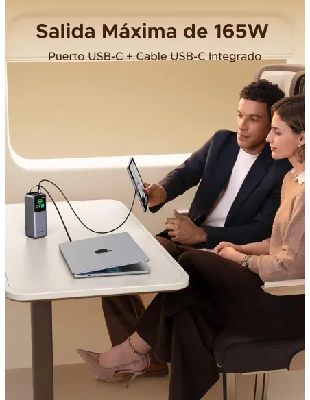 Power bank UGREEN 55987B Nexode 165W para portátil con USB-C