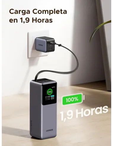 Power bank UGREEN 55987B Nexode 165W para portátil con USB-C