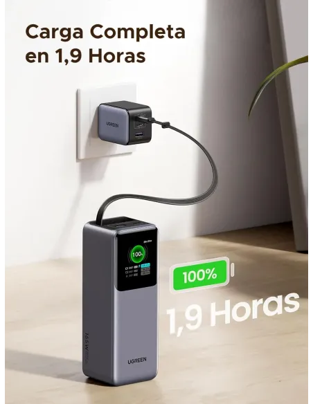 Power bank UGREEN 55987B Nexode 165W para portátil con USB-C
