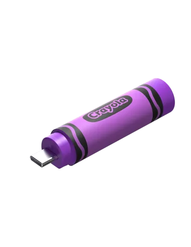 SanDisk Crayola 128GB Vivid Violet USB-C Flash Drive