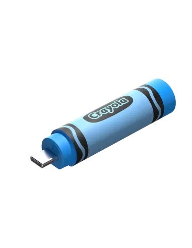 SanDisk Crayola 64GB Cerulean Blue USB-C Flash Drive