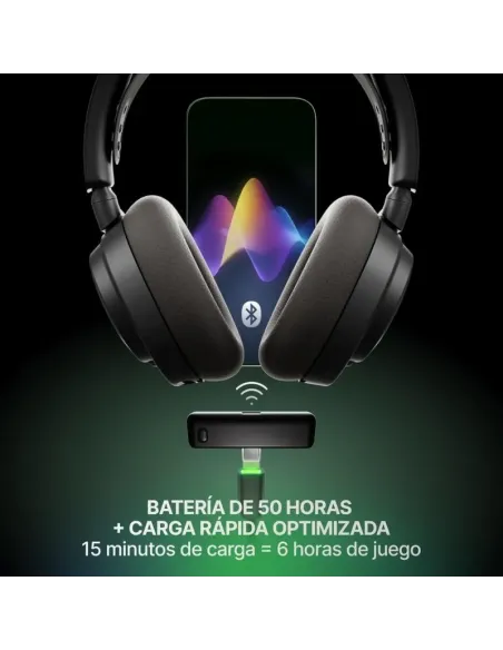 Auriculares Steelseries Arctis Nova 7X Wireless Gen 2 Negro