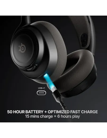 Auriculares Steelseries Arctis Nova 7X Wireless Gen 2 Negro