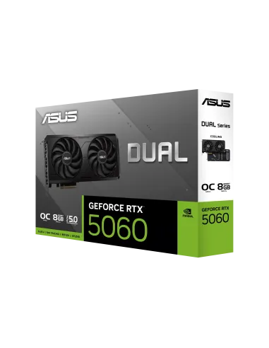 Tarjeta gráfica ASUS Dual GeForce RTX 5060 EVO OC Edition 8GB