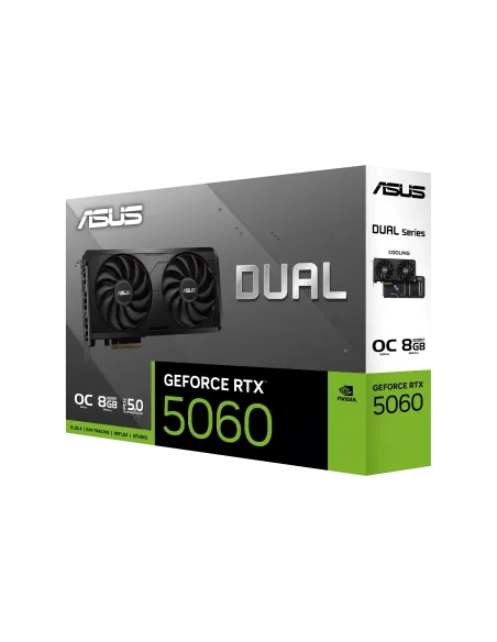 Tarjeta gráfica ASUS Dual RTX 5060 EVO OC 8GB para SFF
