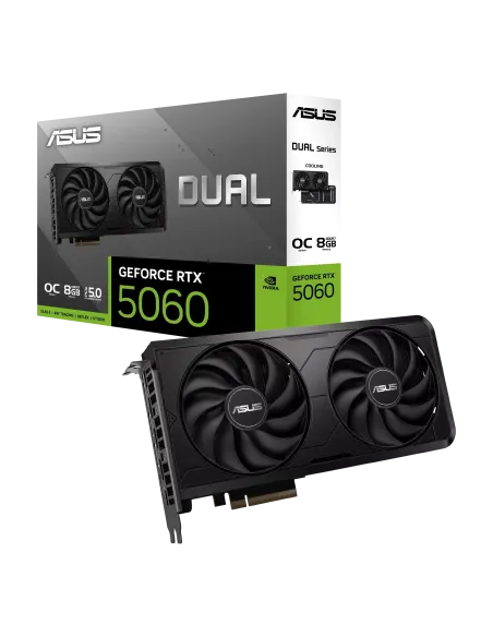 Tarjeta gráfica ASUS Dual RTX 5060 EVO OC 8GB para SFF