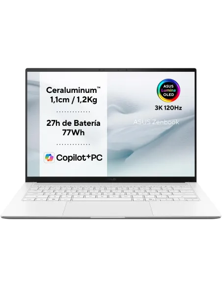 ASUS Zenbook S14 OLED UX5406AA-SU248W Copilot+ PC Intel Core Ultra 9-386H/32GB/1TB SSD/14" W11 Home
