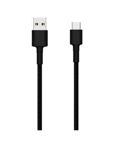 Xiaomi Mi Cable Braided 1M Cable USB 2.0 a USB-C Macho/Macho Negro