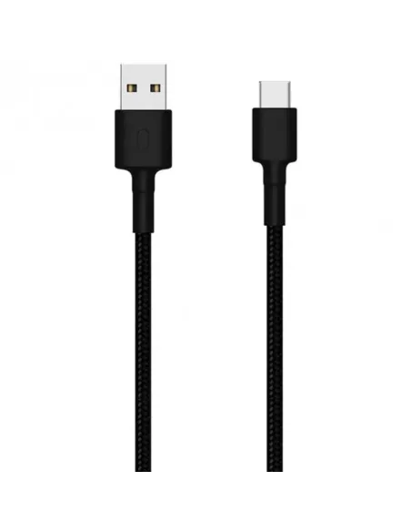 Xiaomi Mi Cable Braided 1M Cable USB 2.0 a USB-C Macho/Macho Negro