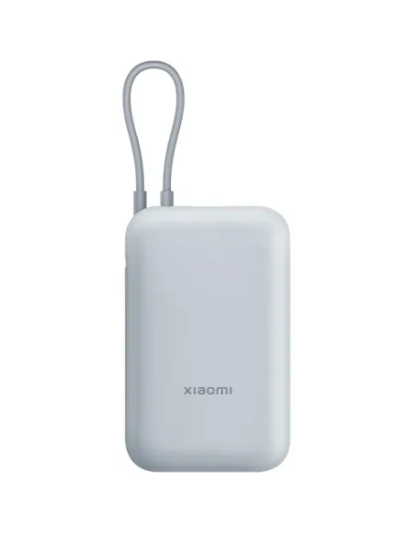 Xiaomi Powerbank 10000mAh Cable Integrado Azul Hielo