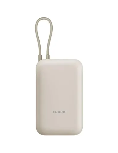 Xiaomi Powerbank 10000mAh Beige Cable Integrado