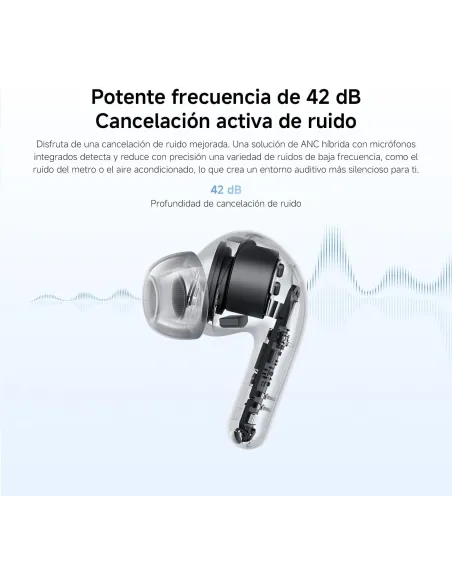 Auriculares TWS Xiaomi Redmi Buds 8 Lite negro con ANC