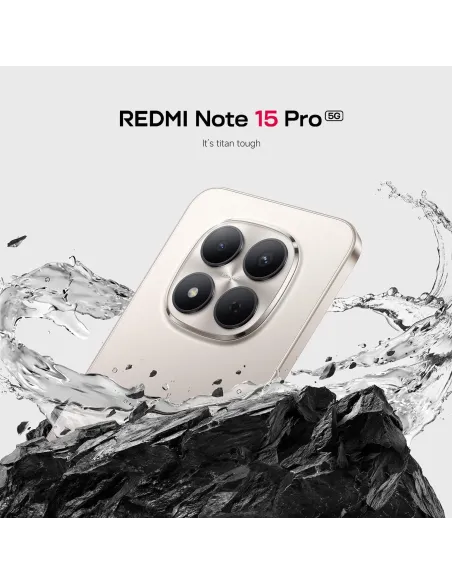 Smartphone Xiaomi REDMI Note 15 Pro 5G 12GB/512GB Negro