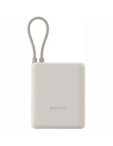 Xiaomi 33W Power Bank 10000 mAh Beige con Cable integrado