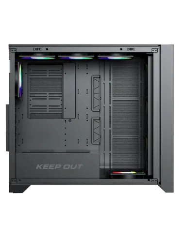 Keep Out XC-911PROXL+ Caja de PC E-ATX con Cristal Templado , USB-C y Control Remoto