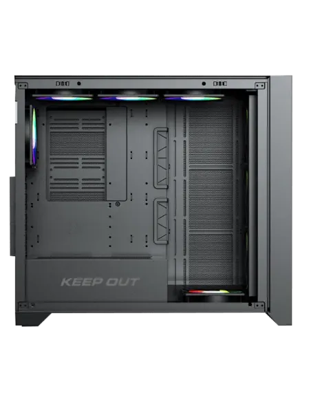 Keep Out XC-911PROXL+ Caja de PC E-ATX con Cristal Templado , USB-C y Control Remoto