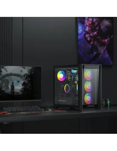 Caja PC E-ATX Keep Out XC-911PROXL+ con USB-C