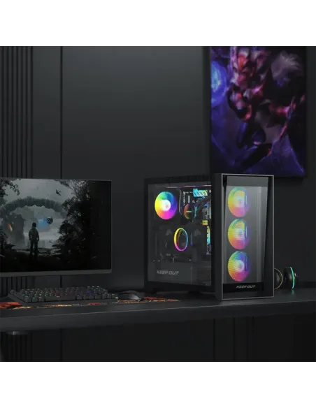 Caja PC E-ATX Keep Out XC-911PROXL+ con USB-C
