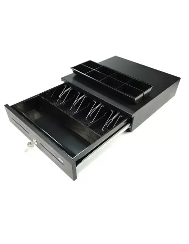 Cajón Portamonedas de Acero AVPOS Cash-U285 con RJ11