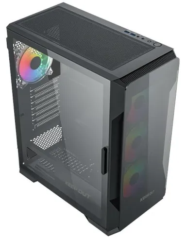 Caja PC Keep Out XC-901 PRO Negra con HUB PWM + aRGB