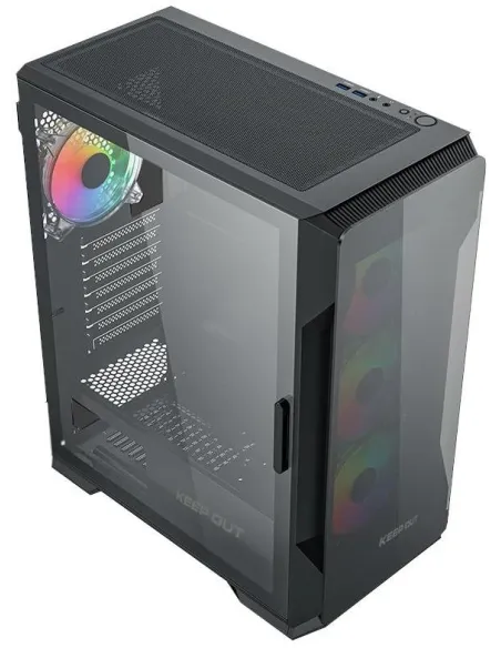 Caja PC Keep Out XC-901 PRO Negra con HUB PWM + aRGB