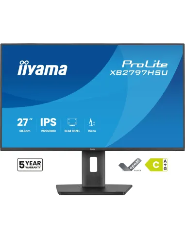 Iiyama ProLite XB2797HSU-B1 27" FullHD 120Hz IPS 4 ms Altura Ajustable