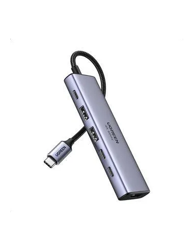 UGREEN 35999 CM511 Hub USB-C 6 en 1 4K@60Hz PD 100W