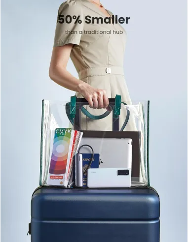 Replicador de puertos USB-C Ugreen 10919 con Ethernet