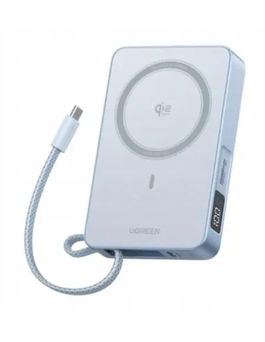Power bank magnética Qi2 UGREEN MagFlow 25W segura