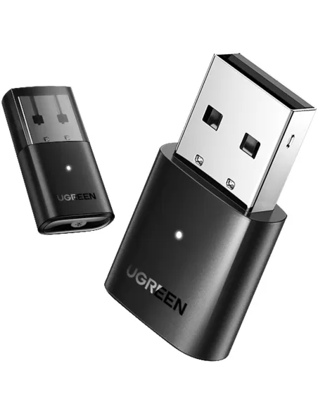 Ugreen 80889 Adaptador y Tarjeta de Red Dongle Bluetooth 5.0 para PC