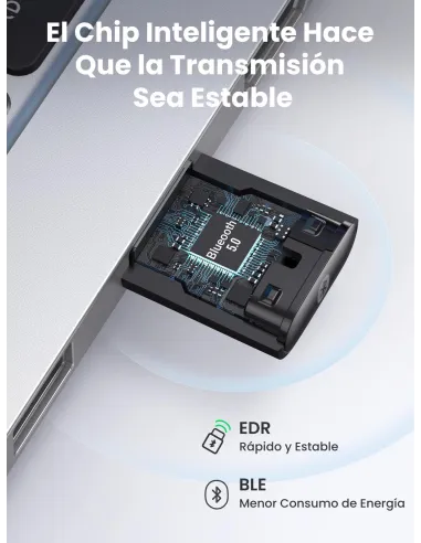 Adaptador USB Bluetooth 5.0 UGREEN 80889 para Windows