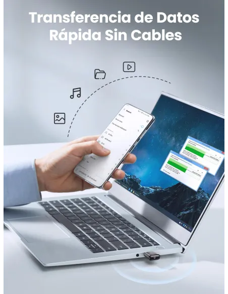 Adaptador USB Bluetooth 5.0 UGREEN 80889 para Windows