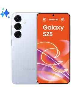 Samsung Galaxy S25 5G 12GB/256GB Azul 6.2" FHD+ con IA, Snapdragon 8, 4000 mAH, Android 15