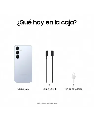 Smartphone Samsung Galaxy S25 5G 12GB/256GB Azul