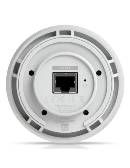 Cámara IP PoE 4K Ubiquiti UniFi Protect G6 Bullet Blanca