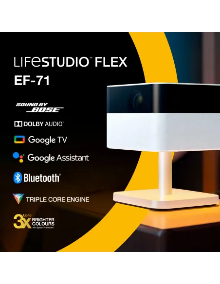 Videoproyector Full HD Epson EF-71 con Google TV