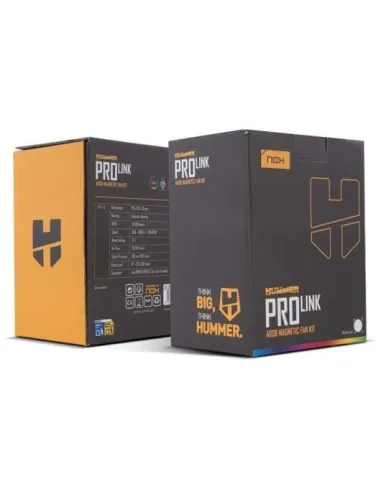 Pack de 3 ventiladores: NOX Hummer PRO LINK ARGB Blanco