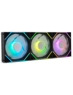 NOX Hummer PRO LINK ARGB Negro Magnetic Fan Kit 3 Unidades-1406672