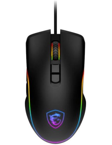 MSI Forge GM300 Ratón Óptico Gaming 7200 DPI Negro