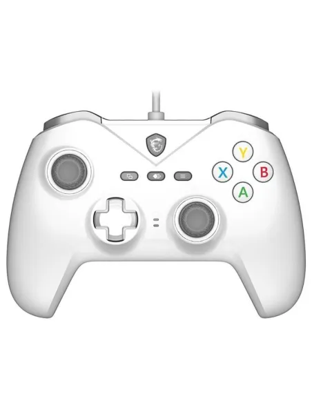 MSI Force GC200 White Gamepad con Gatillos Hall USB 2M Windows/Android
