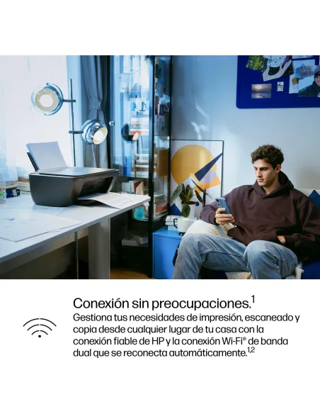 Impresora multifunción HP DeskJet 2910 con Wi-Fi