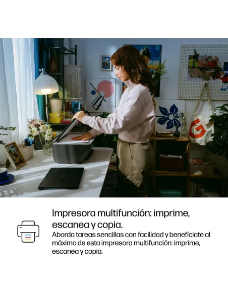 Impresora multifunción HP DeskJet 2910 con Wi-Fi