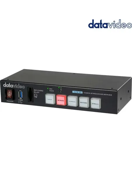 Encoder de streaming Datavideo NVS-35 con doble destino