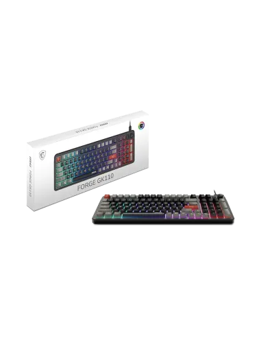 Teclado Gaming: MSI Forge GK110 Negro