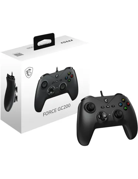 Gamepad USB MSI FORCE GC200 Negro para PC y Android