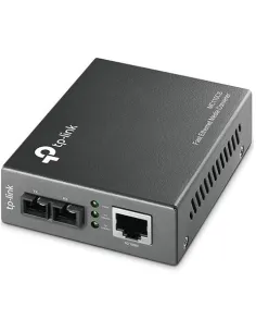 TP-Link MC110CS Convertidor de Medios RJ-45 a TX/RX Negro-1018755