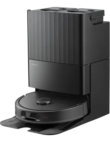 Aspiradora robot Roborock QR 598 Negro con base autovaciado