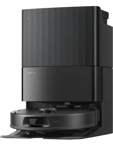 Aspiradora robot Roborock QR 598 Negro con base autovaciado